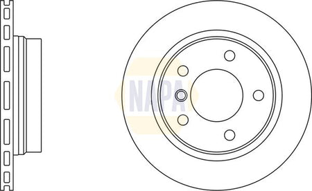 Napa NBD5518 Brake Disc - 2