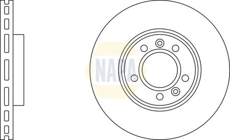 Napa NBD5521 Brake Disc - 2