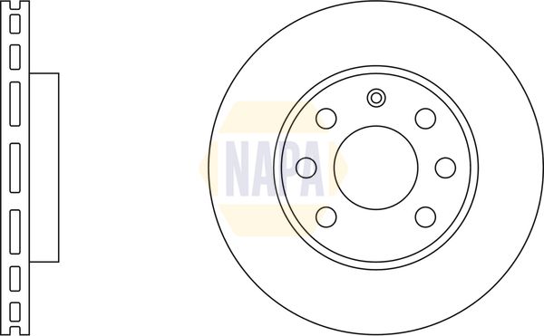 Napa NBD5564 Brake Disc - 2