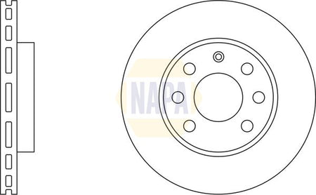 Napa NBD5564 Brake Disc - 2