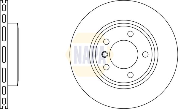Napa NBD5570 Brake Disc - 2