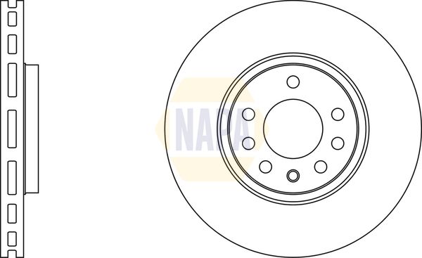 Napa NBD5606 Brake Disc - 1
