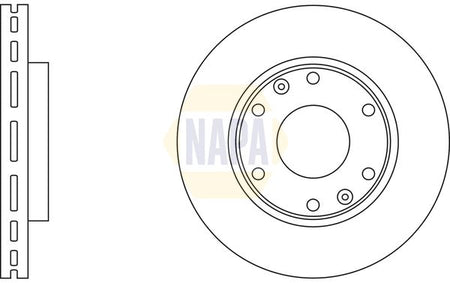 Napa NBD5634 Brake Disc - 1