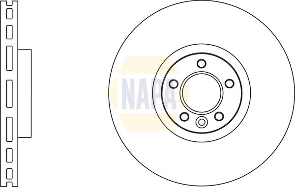 Napa NBD5638 Brake Disc - 1