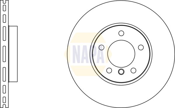 Napa NBD5736 Brake Disc - 1