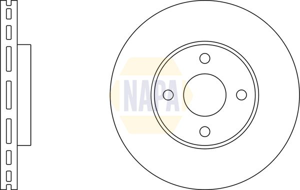 Napa NBD5769 Brake Disc - 1