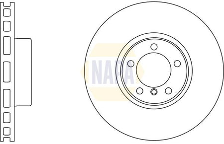 Napa NBD5774 Brake Disc - 1