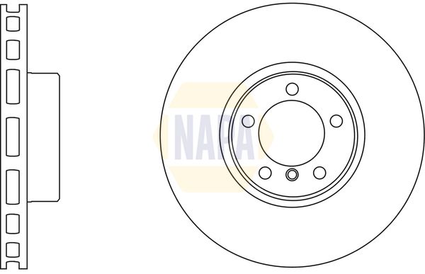 Napa NBD5774 Brake Disc - 1