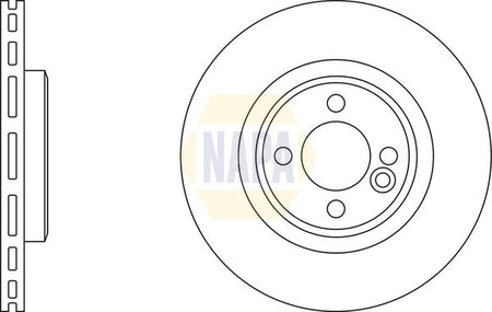 Napa NBD5929 Brake Disc - 1