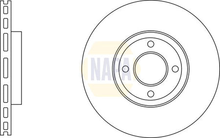 Napa NBD5977 Brake Disc - 1