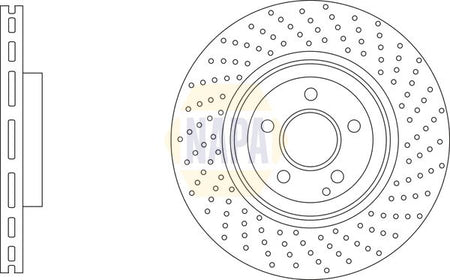 Napa NBD5985 Brake Disc - 1