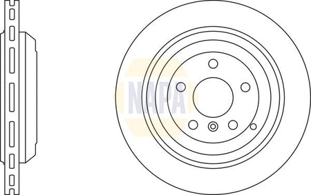 Napa NBD5994 Brake Disc - 1