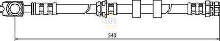 Napa NBH1002 Brake Hose - 1