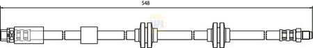 Napa NBH1006 Brake Hose - 1