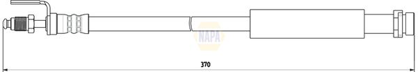 Napa NBH1010 Brake Hose - 1