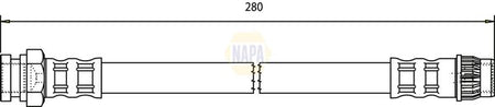 Napa NBH1027 Brake Hose - 1