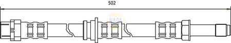 Napa NBH1030 Brake Hose - 1