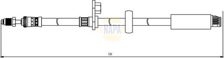 Napa NBH1031 Brake Hose - 1