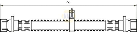 Napa NBH1032 Brake Hose - 1