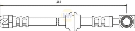 Napa NBH1037 Brake Hose - 1