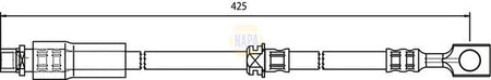 Napa NBH1044 Brake Hose - 1