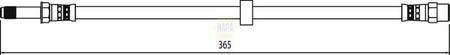 Napa NBH1054 Brake Hose - 1