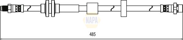 Napa NBH1058 Brake Hose - 1