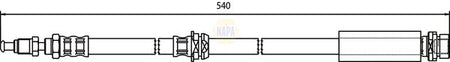 Napa NBH1069 Brake Hose - 1