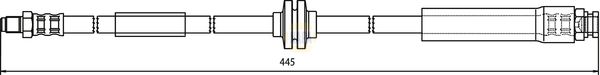 Napa NBH1075 Brake Hose - 1