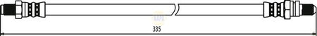Napa NBH1085 Brake Hose - 1