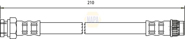 Napa NBH1093 Brake Hose - 1