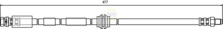 Napa NBH1103 Brake Hose - 1