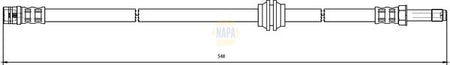 Napa NBH1104 Brake Hose - 1