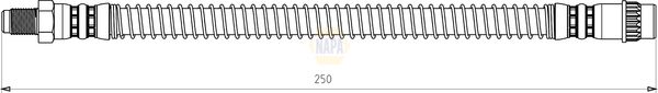Napa NBH1109 Brake Hose - 1