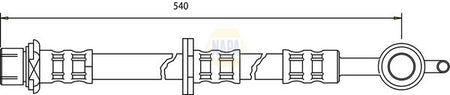 Napa NBH1116 Brake Hose - 1