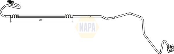 Napa NBH1131 Brake Hose - 1