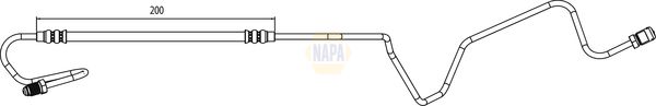 Napa NBH1132 Brake Hose - 1