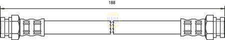 Napa NBH1144 Brake Hose - 1