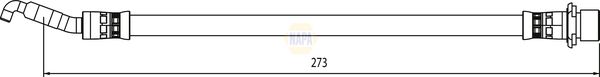 Napa NBH1148 Brake Hose - 1
