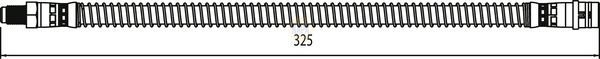 Napa NBH1150 Brake Hose - 1