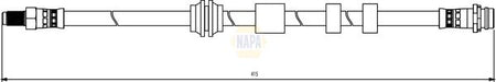 Napa NBH1152 Brake Hose - 1