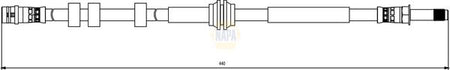 Napa NBH1153 Brake Hose - 1
