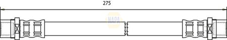 Napa NBH1156 Brake Hose - 1