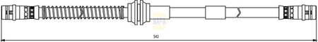 Napa NBH1179 Brake Hose - 1