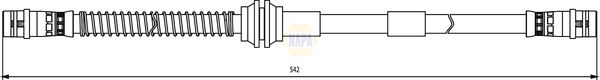Napa NBH1179 Brake Hose - 1