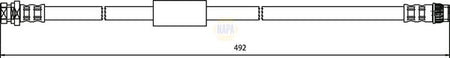 Napa NBH1185 Brake Hose - 1