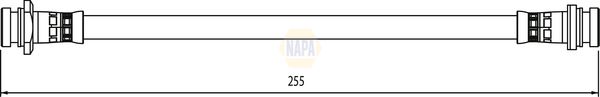 Napa NBH1189 Brake Hose - 1