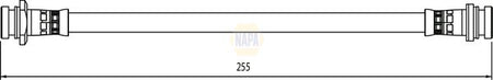 Napa NBH1189 Brake Hose - 1