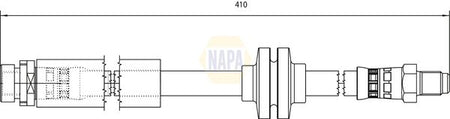 Napa NBH1190 Brake Hose - 1
