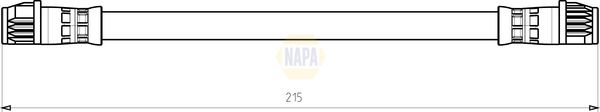 Napa NBH1202 Brake Hose - 1